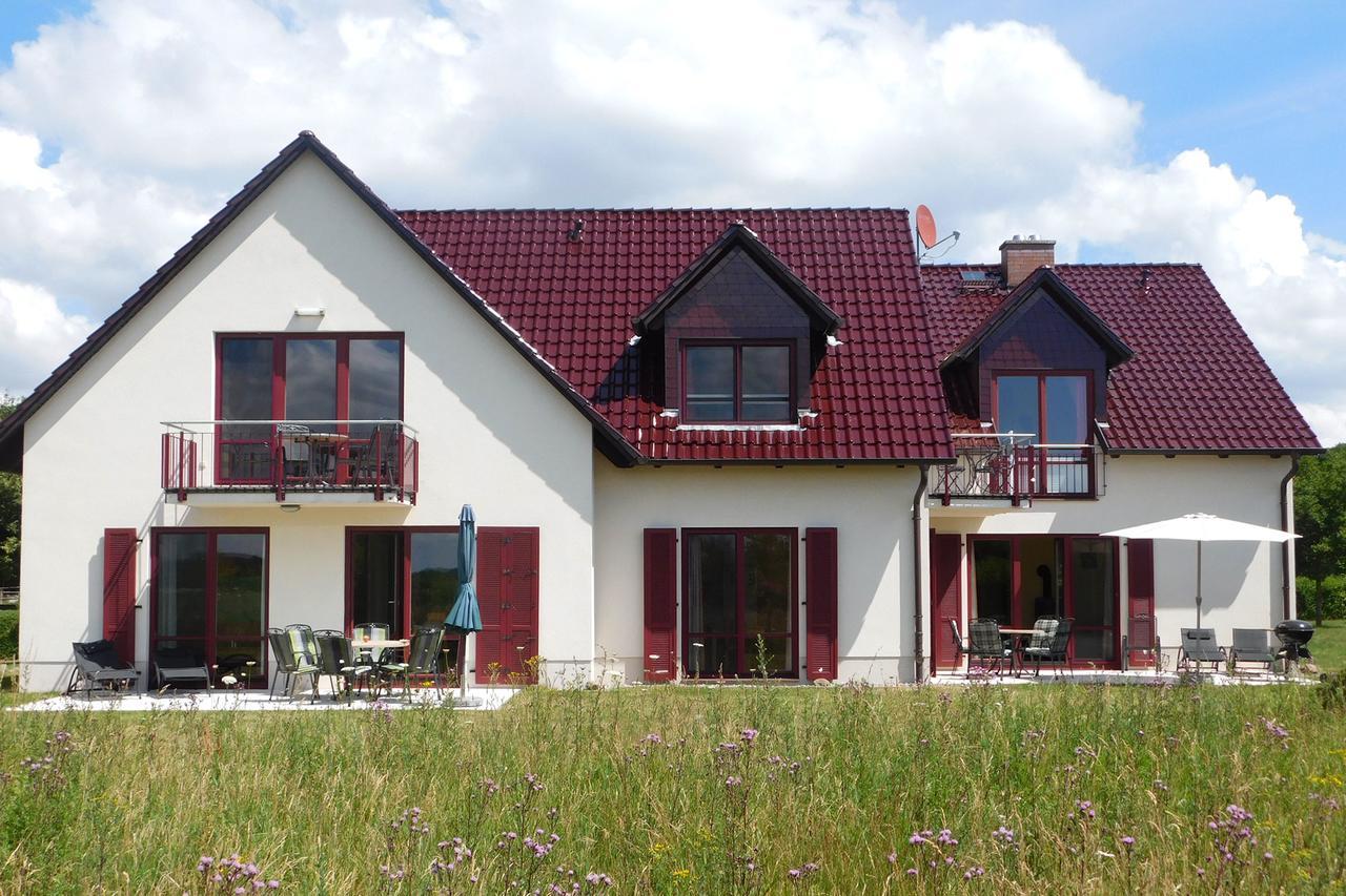 Ferienwohnungen Am Storchennest Göhren-Lebbin Exterior foto